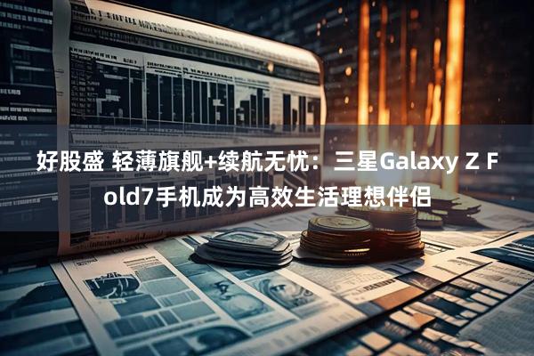 好股盛 轻薄旗舰+续航无忧：三星Galaxy Z Fold7手机成为高效生活理想伴侣